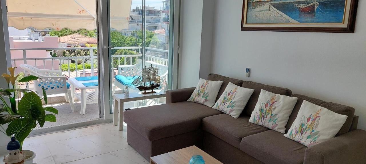 Sea View Perea Apartment Περαία Εξωτερικό φωτογραφία